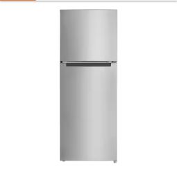 10.1 cu. ft. Top Freezer Refrigerator in Stainless Steel Look Garage Ready, Energy Star Certified
