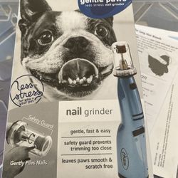 Oster gentle paws nail grinder new