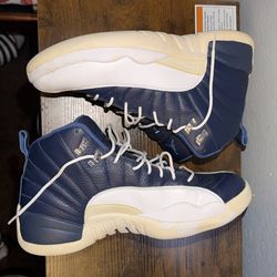 Retro 12 Obisidian blue