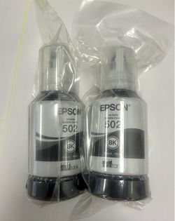 Epson 502 EcoTank Black Ink New Sealed