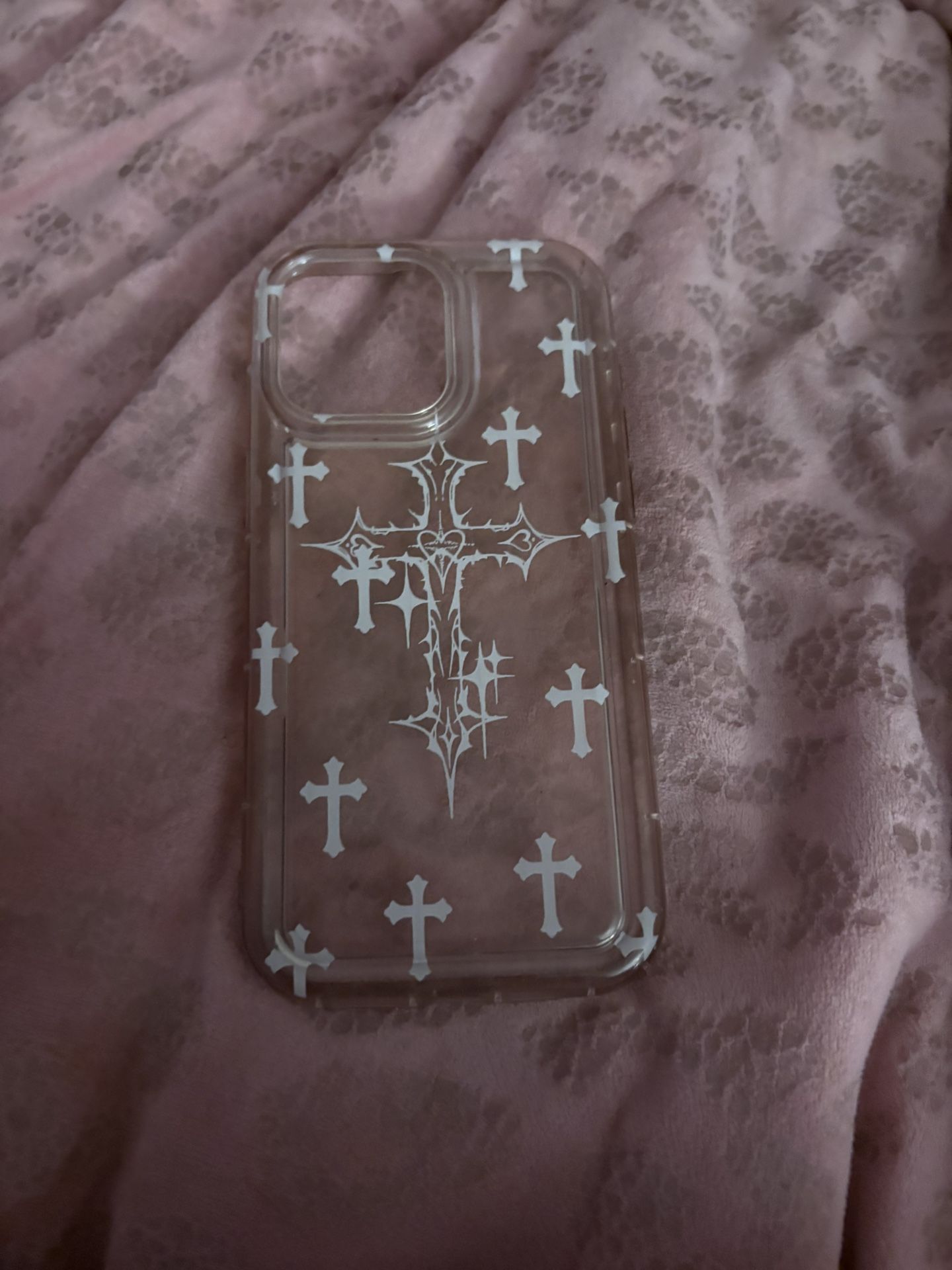 Clear Cross Phone case