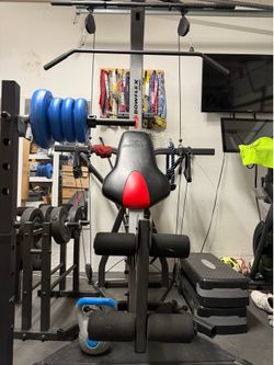 Bowflex Xtreme 2 SE Home Gym and Weider Weight Bench with Leg Extension