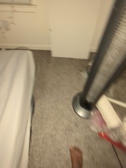 Tower fan with remote