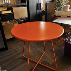 Orange Tables 