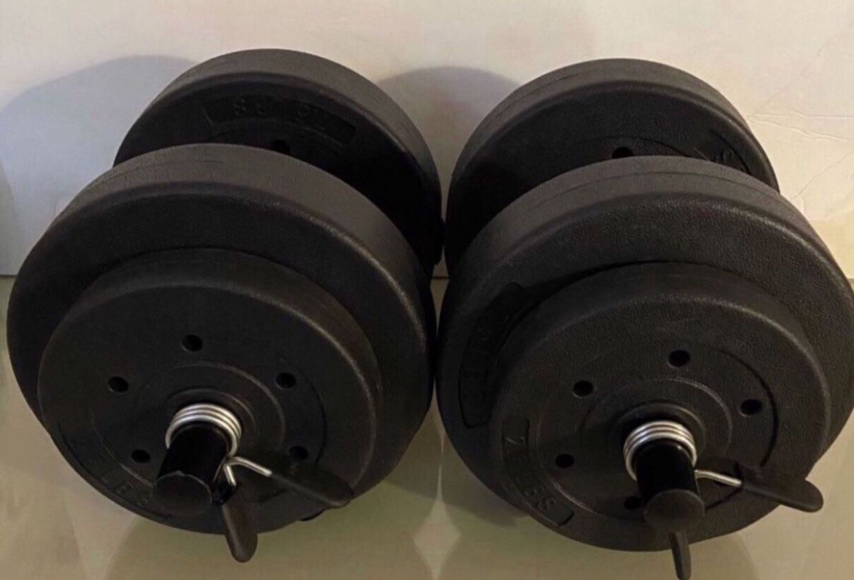 40lb Adjustable Dumbbells