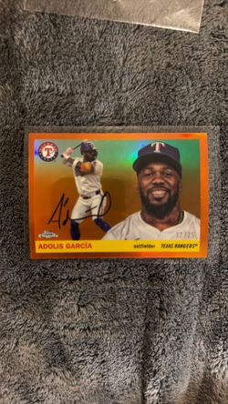 116 adolis Garcia orange numbered 17/25