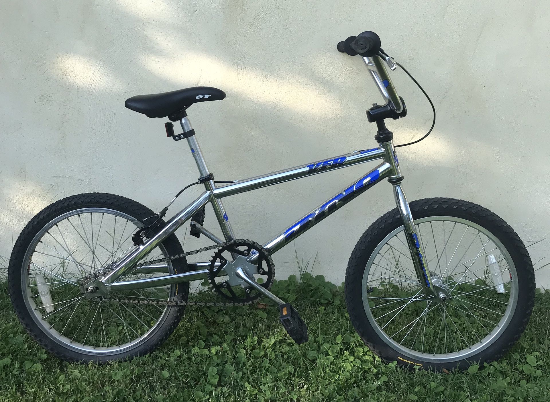 DYNO VFR Bike BMX bicycle vtg blue chrome 1990’s