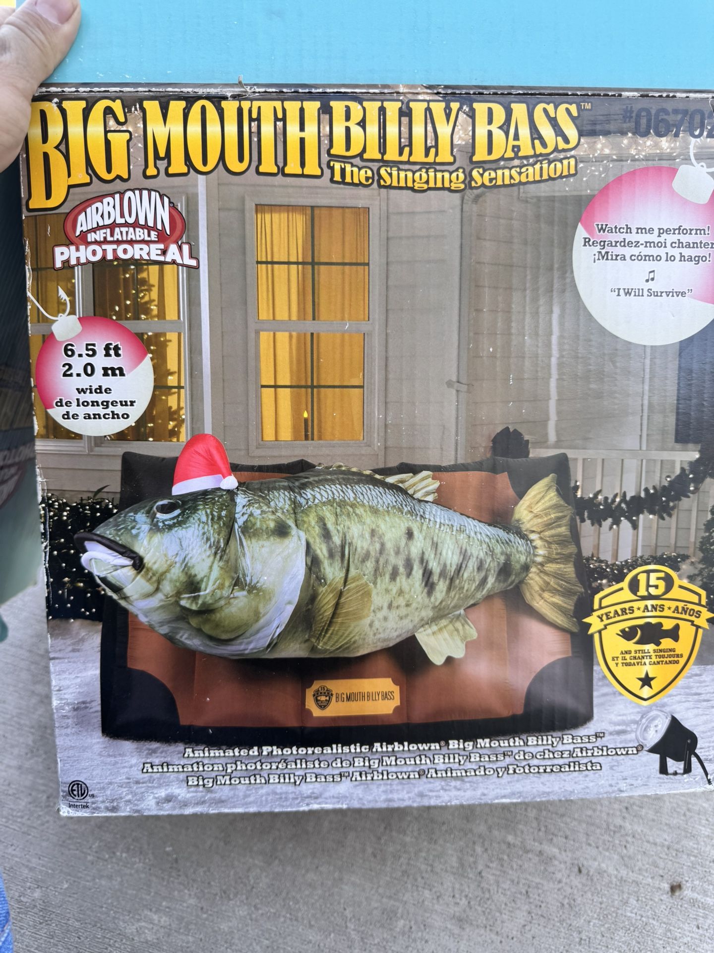 Big Mouth Billy inflatable