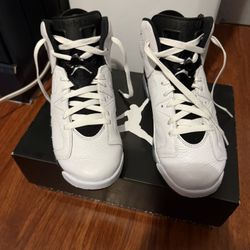 Air Jordan 6 Retro Gs Reverse Oreo Size 7 