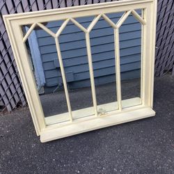 Antique Window Mirror 