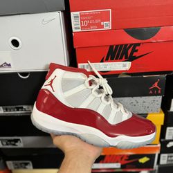 Jordan Cherry 11s  size 9.5 (Tried On) 