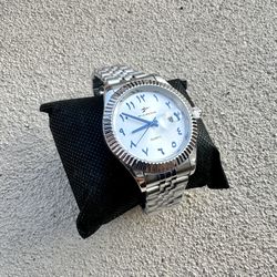 Seiko Style Arabic Face Watch 