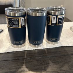Brand New Yeti Cups