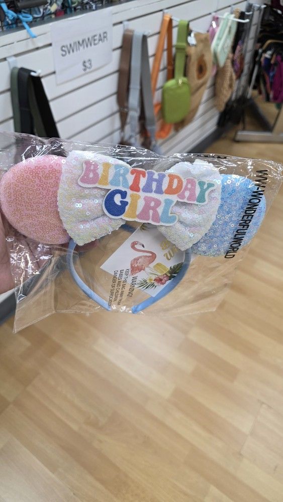 Birthday Girl Mickey Ears