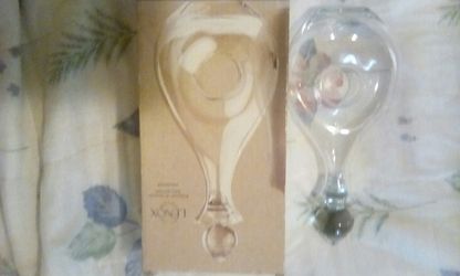 Lenox crystal bottle