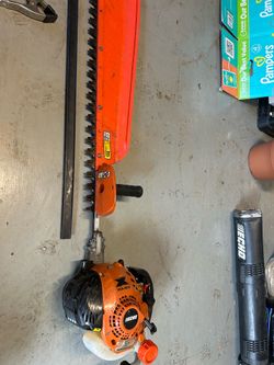 Echo trimmer and Earthquake tiller