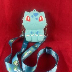 Small Pokémon Bulbasaur Kids Purse Bag 