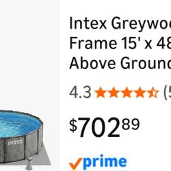 Interested 15FT Pool & Safty Ladder