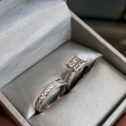 Engagement Ring/wedding Band Combo