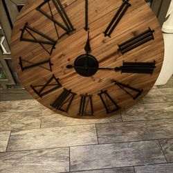 Wall Wooden Clock 