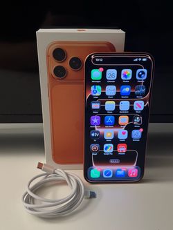Apple iPhone 17 Pro Max MFXH4LL/A Factory Unlocked 256GB, Cosmic Orange