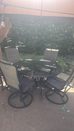 5pcs outdoor furniture