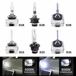 Replacement Hid Headlight Bulbs For Any Factory Stock Xenon System - Direct Plug In Lexus Is350 Gs350 Cadillac Escalade Ford D4r D1s D3s D3r D2s D2r D