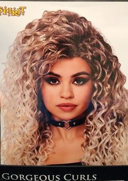 Gorgeous Curls Halloween Wig