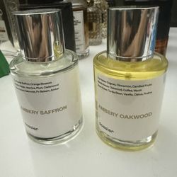 Dossier Fragrance Ambery Oakwood And Ambery Saffron