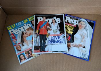 People Magazine Wedding Of The Year 2011 William & Catherine Royals Bundle 3