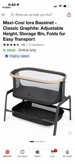 Maxi cosi bassinet