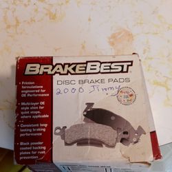 2000 Gmc Jimmy Rear Brake Shoes, New