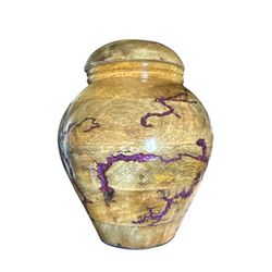 Thunder Storm Design Cremation Urn