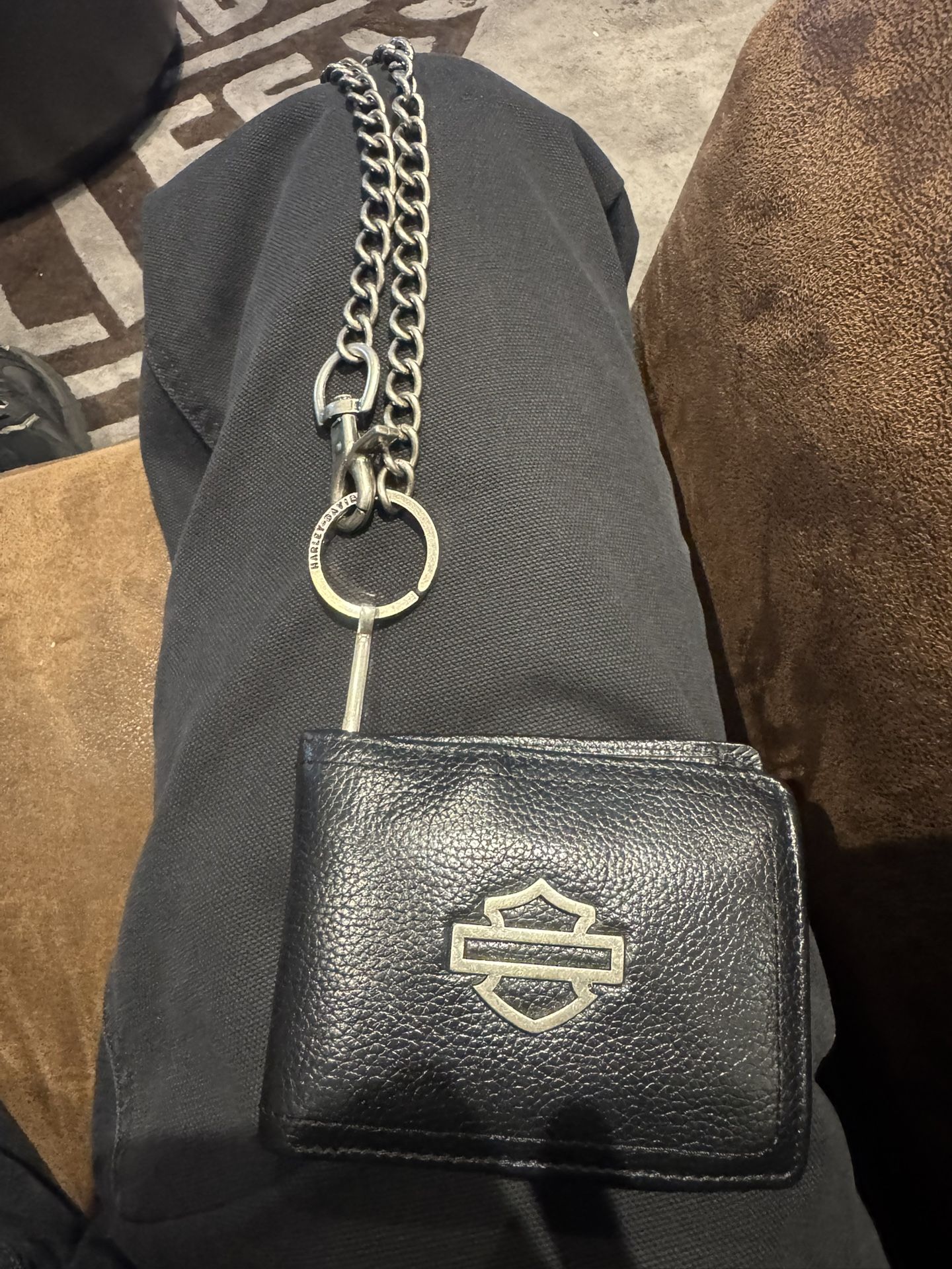 Harley Davidson Wallet With A Chain