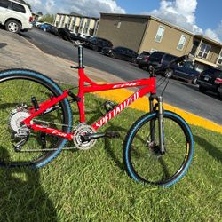 Bike 26” Full Suspension …….