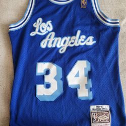 Mitchell And Ness Shaq Lakers Jersey