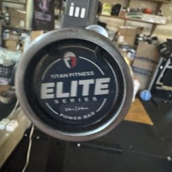 Titan Elite Series Barbell 45lbs 