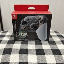 Nintendo Switch Pro Controller Legend Of Zelda: Tears Of The Kingdom Edition