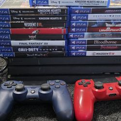 PS4 - Console And Games bundle 