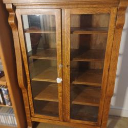 Early Antique 20th Century Empire Period Apothecary Cabinet 