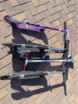5 scooters