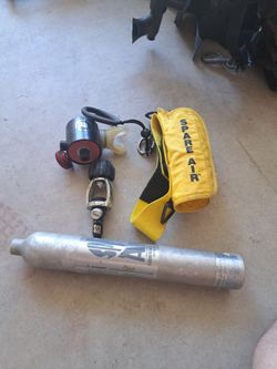 Spare Air head and case, refill valve