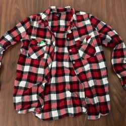 Girls Plaid Shirt