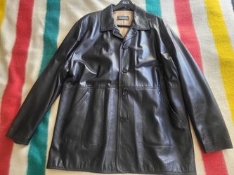 Tallia Uomo Leather Coat