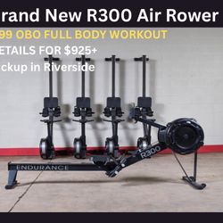 Brand New Body-Solid R300 Air Rower – Full-Body Workout Machine (Never Opened!)
