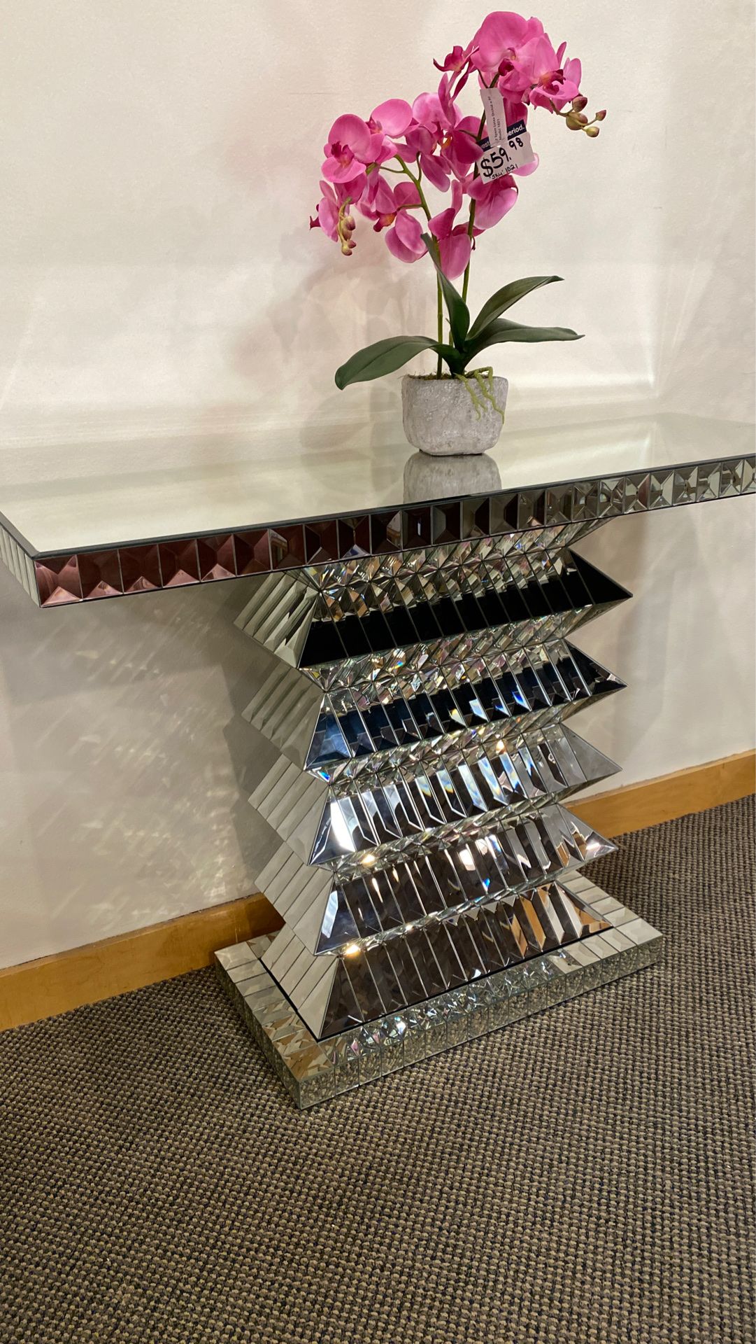 Mirrored Console Table