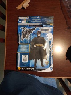 Batman Child Costume Large 12-14 yrs