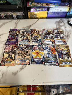 Digimon blister Pack X10