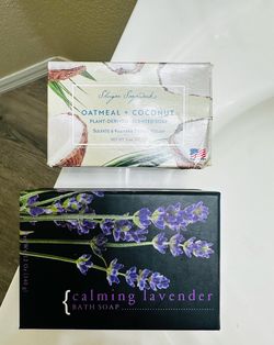 Bar Soap Bundle – Lavender and Oatmeal Coconut