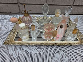 Vintage perfume bottles message me for prices